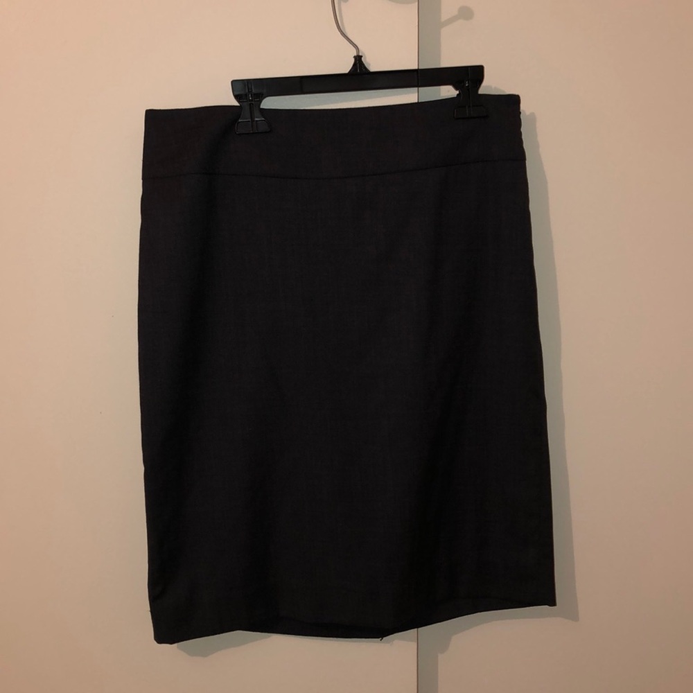 Gray The Limited pencil skirt